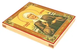 Икона "Святая Матрона" Палех